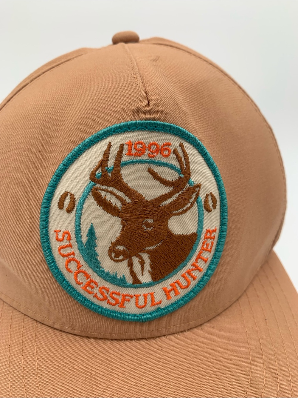 Successful Hunter Embroidered Badge Cap - Tan